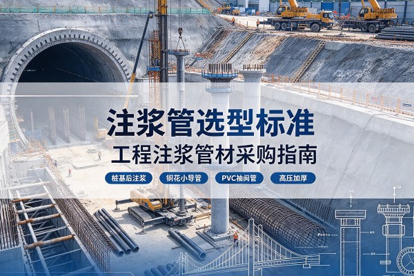 石棉注浆管选型标准